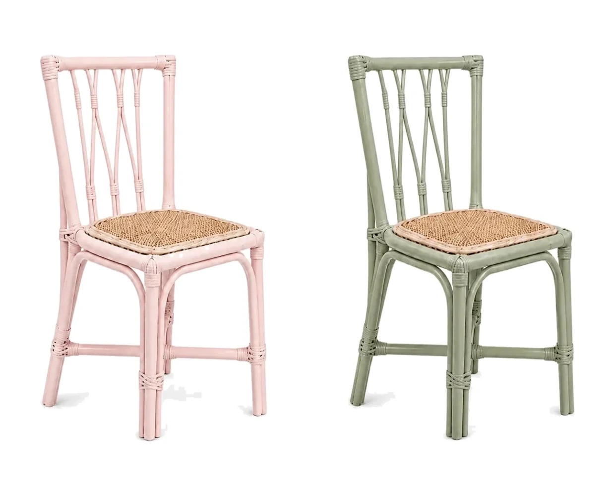Sophia children's rattan chairs in every new color